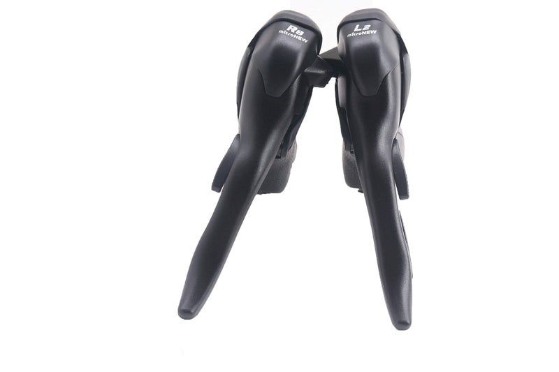 Micronew Road Bike Shifter Brake Lever 2x8 Speed Double Derailleur for Shimano 2x8-Speed Lever STI Set - Image 1